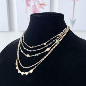 LUCKY BRAND Layers Necklace Set - Gold